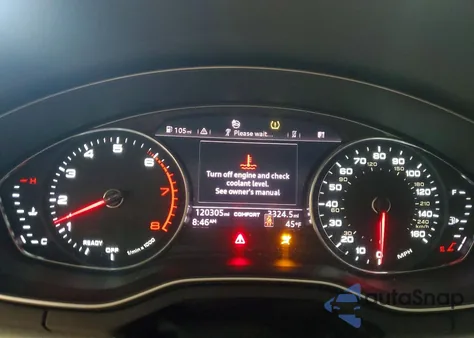 2017 Audi A4 Premium z USA, uszkodzony, nr VIN WAUNNAF44HN069440